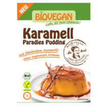 Biovegan Puddingpulver Karamell Paradies 43g