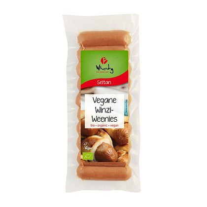 Topas Wheaty Veganwurst Winzi Weenies 10 Stück 200g