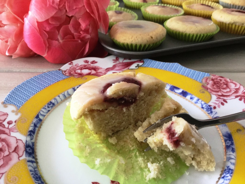 Rezept Zitronen-Erdbeer Cupcakes