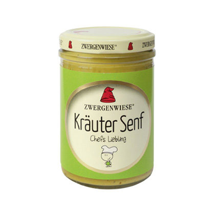 Zwergenwiese Kräuter Senf 160ml