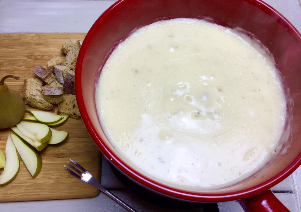 Rezept veganes Gorgon-Fondue