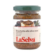 La Selva Bruschetta Olive nere 130g