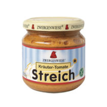 Zwergenwiese Brotaufstrich Kräuter-Tomate Streich 180g