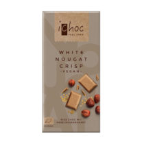 iChoc White Nougat Crisp weisse Schokolade 80g
