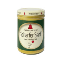 Zwergenwiese Scharfer Senf 160ml