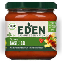 Eden Tomatensauce Basilikum 375g
