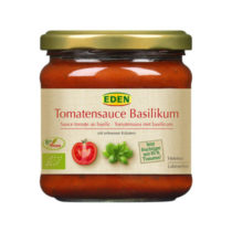 Eden Tomatensauce Basilikum 375g