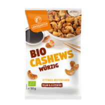 Landgarten würzige Bio-Cashews 50g