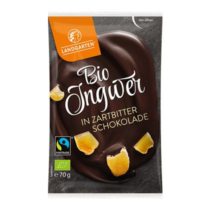 Landgarten Bio Ingwer in Zartbitterschokolade 70g