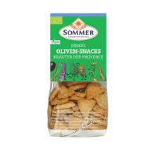 Sommer Dinkel Oliven-Snacks Provence 150g