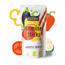 Guzinos Gemüse Sticks Bunte Ernte 60g