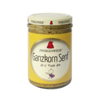 Zwergenwiese Ganzkorn Senf 160ml