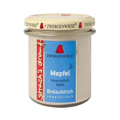 Zwergenwiese Brotaufstrich Mepfel 160g