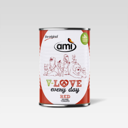 Ami Dog Nassnahrung Red 400g