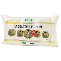 byodo Tagliatelle aus Hartweizen Grün 250g