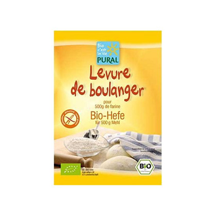 Levure de boulanger sans gluten Bio, 9g 