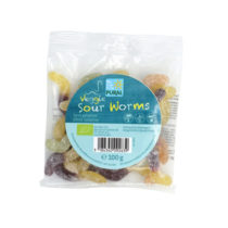 Pural Veggie Sour Worms 100g