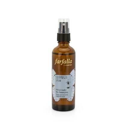 Farfalla Bio-Raumspray sei erfrischt, Zitrone, 75ml