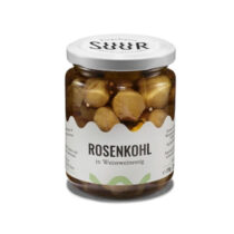 Suur Rosenkohl in Weissweinessig 270g