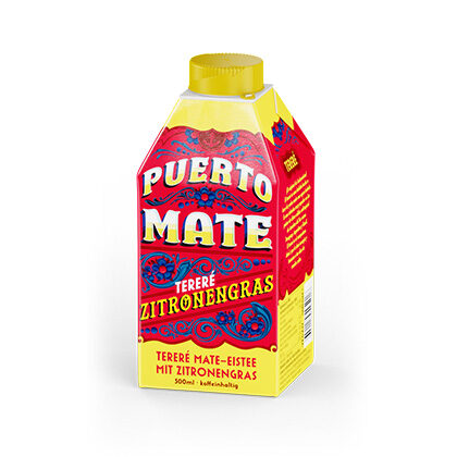 Puerto Mate mit Zitronengras 500ml