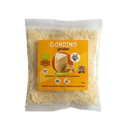 Gondino Vegane Alternative zu Reibkäse 75g