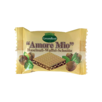 Liebhart’s Amore Mio Haselnuss-Waffel-Schnitte 19g