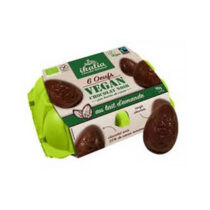 Ikalia Ostereier Zartbitter Schokolade 90g (6 Stück)