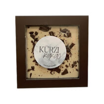 Kürzi Kakao Weisse Schokolade mit dunklen Schokoladenstücken und Maldon Salz 75g