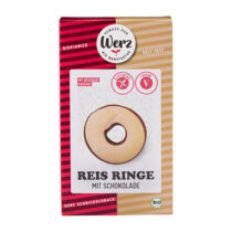 Werz Reis Ringe mit Schokolade glutenfrei 110g