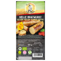 Wheaty Klaus’ Feinste Helle Bratwurst 100g (2 Stück)