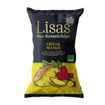 Lisas Bio-Kesselchips Chili & Mango 125g