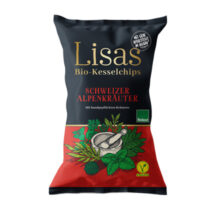 Lisas Bio-Kesselchips Schweizer Alpenkräuter 125g