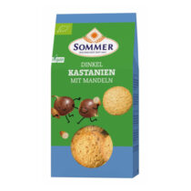 Sommer Dinkelkekse Kastanien mit Mandeln 150g