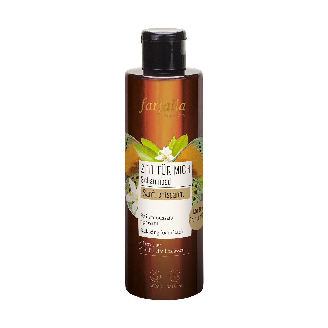 Farfalla Zeit für Mich Aroma Schaumbad 200ml - Hello Vegan Onlineshop