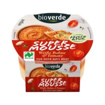 BioVerde Super Mousse Weisse Bohnen und Tomate 150g
