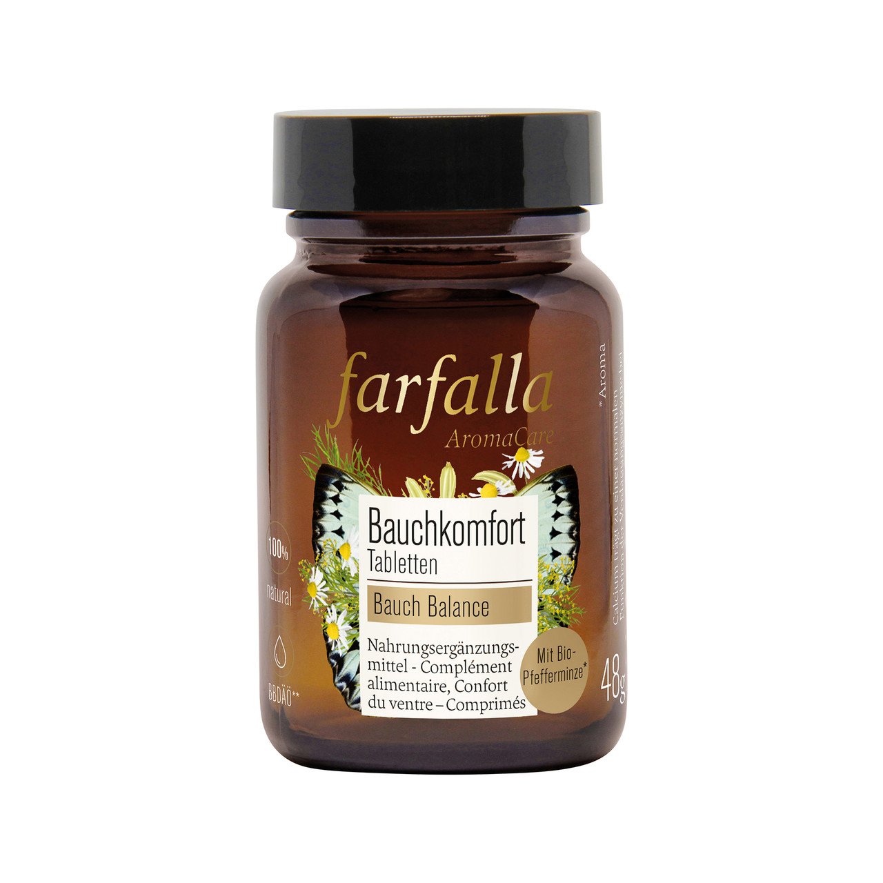 Farfalla Bauchkomfort Tabletten (80 Stk.) - Hello Vegan Onlineshop