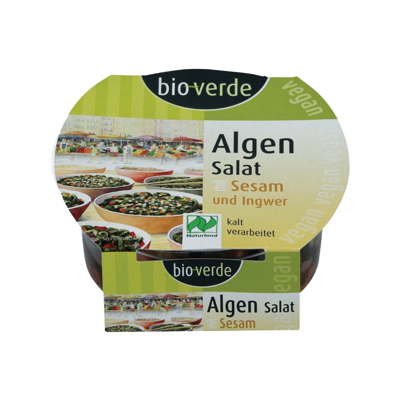 Bio-Verde Algensalat mit Sesam und Ingwer 100g