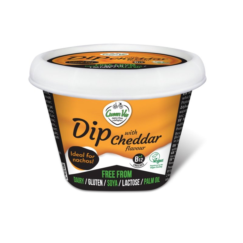 GreenVie Dip mit Cheddargeschmack 200g