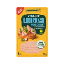 Greenforce Veganer Leberkäse Aufschnitt 70g