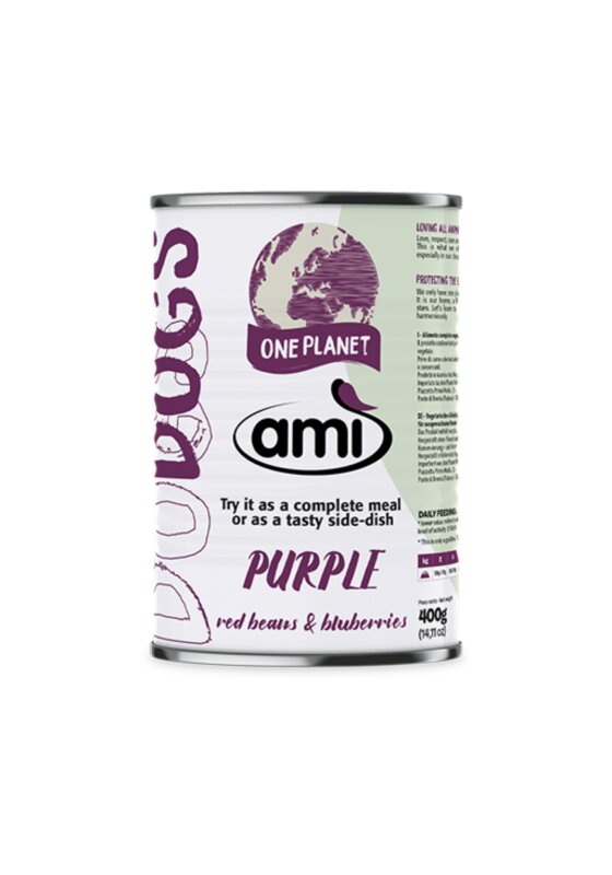 Ami Dog Nassnahrung Purple für Hunde 400g