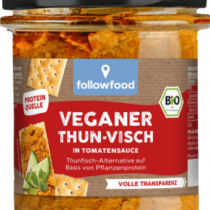 Followfood Vegane Thunfischalternative in Tomatensauce 180g