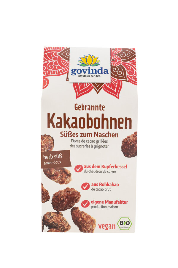 Govinda Gebrannte Kakaobohnen 100g