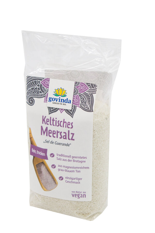 Govinda Keltisches Meersalz fein 500g
