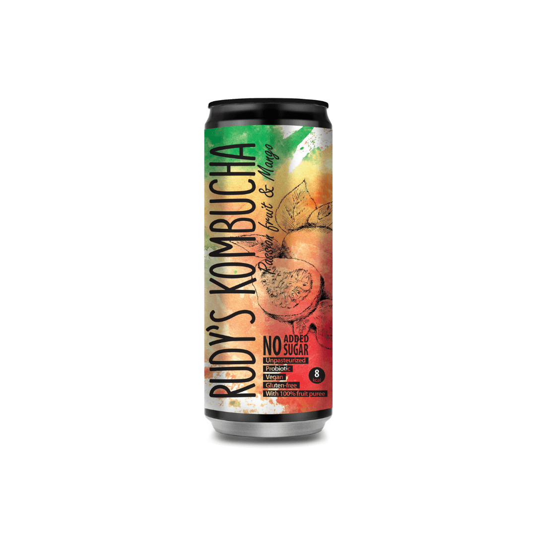 Rudy’s Kombucha Mango & Passionsfrucht 330ml