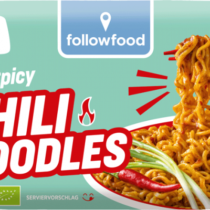 Followfood Hot & Spicy Chili Noodles 159g