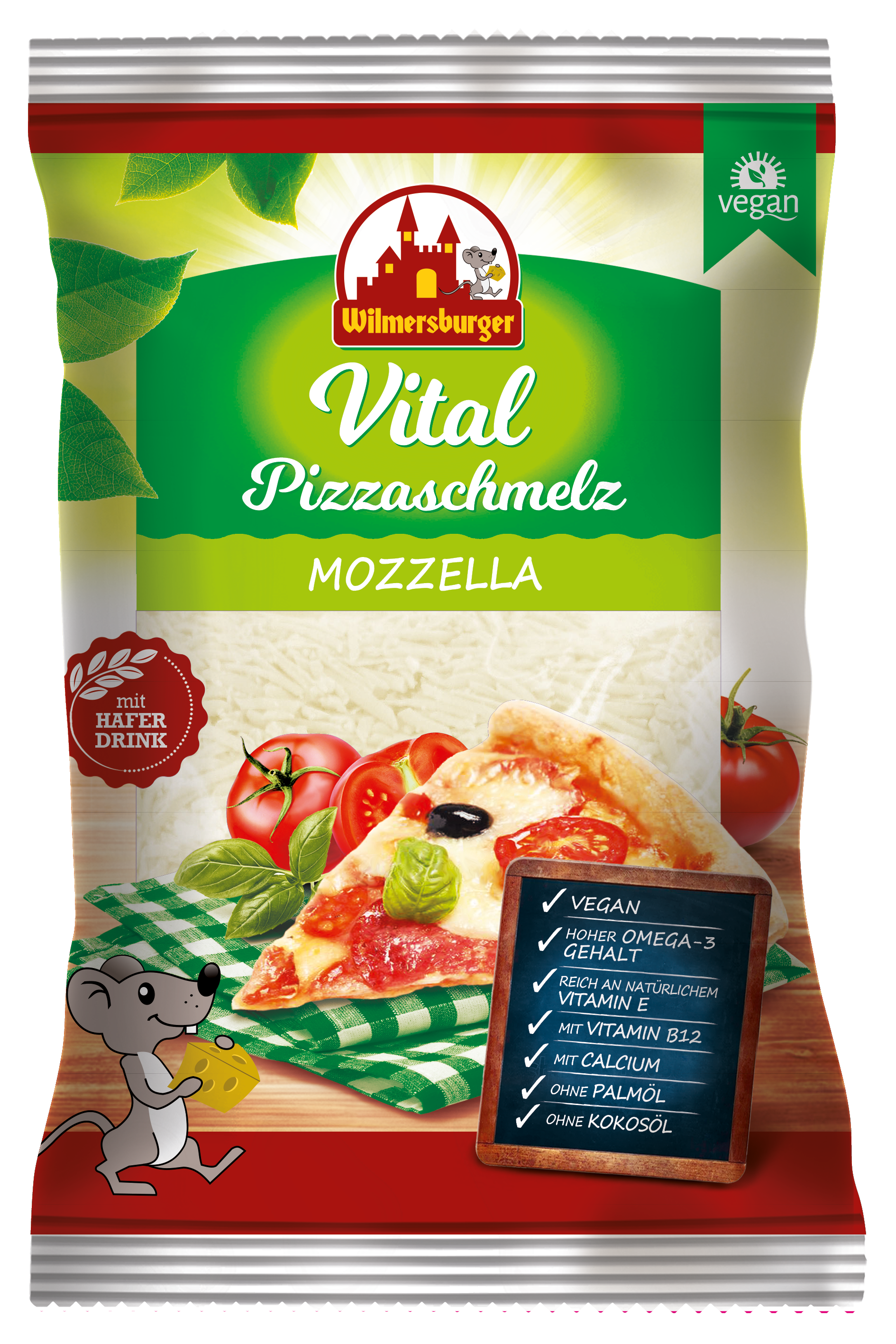 Wilmersburger Pizzaschmelz Mozzella 150g