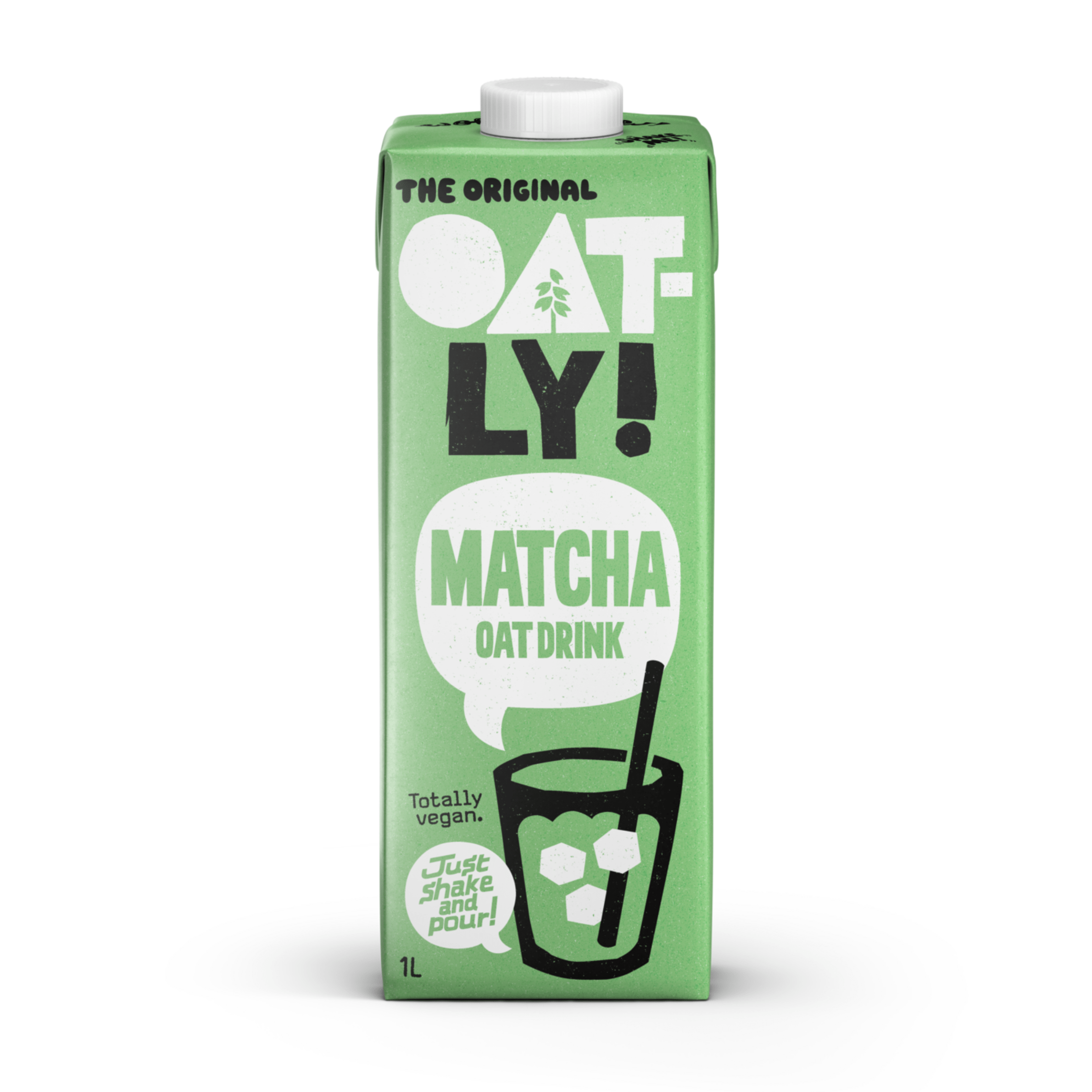 Oatly Haferdrink Matcha 1l