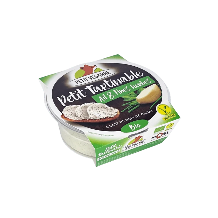 Petit Veganne Petit Streichbar Knoblauch & Kräuter 100g