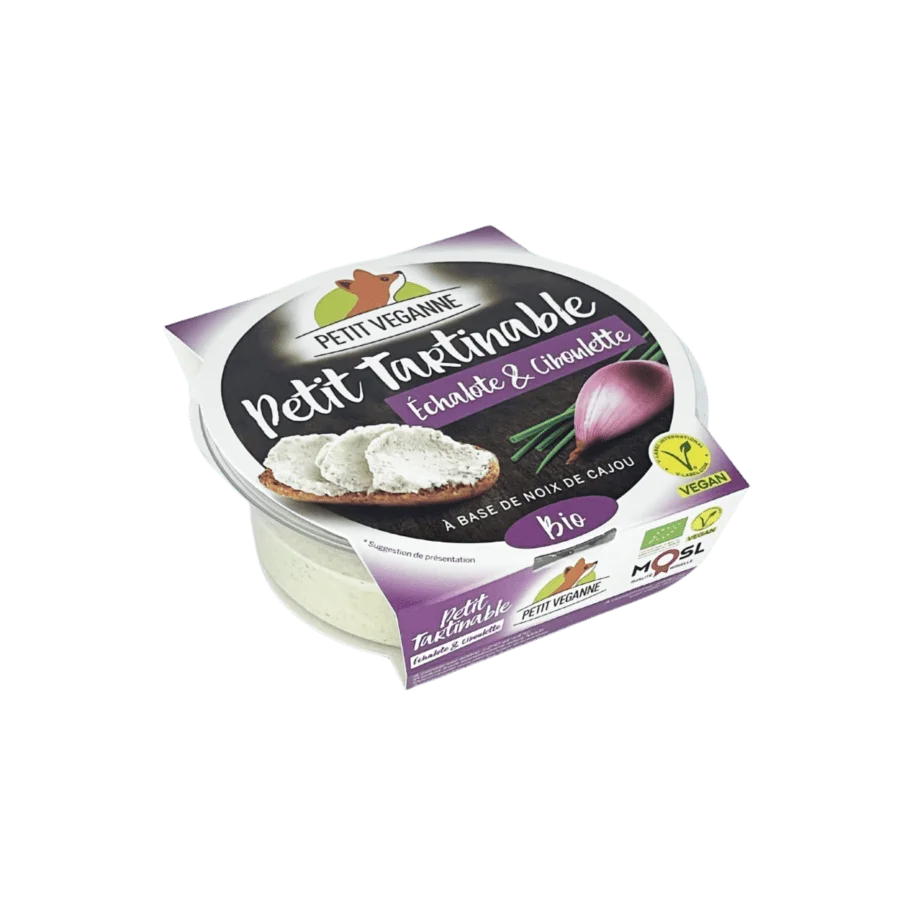 Petit Veganne Petit Streichbar Zwiebel & Schnittlauch 100g