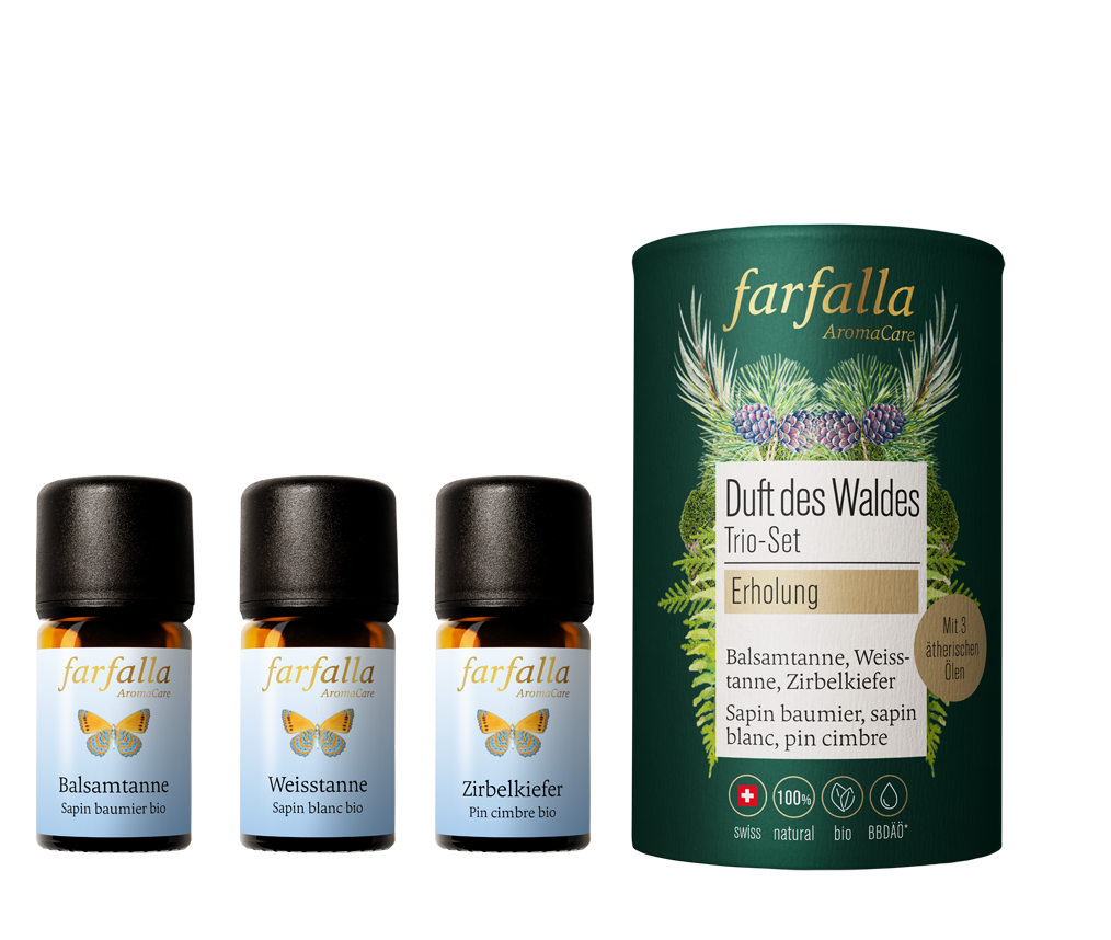 Farfalla Duft des Waldes Trio Set 3x5ml